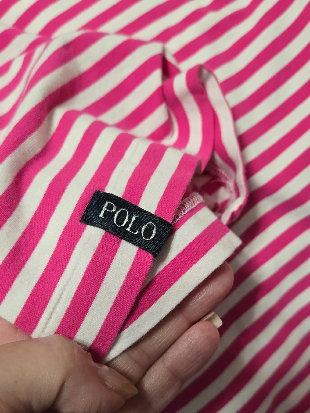 Ralph Lauren Lisle Golf Polo Classic Short-Sleeve Polo Magenta/White Size Large